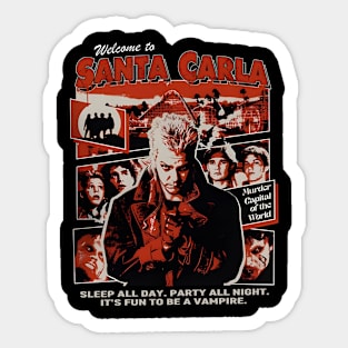 The Lost Boys Vampire, Horror Movie Sticker